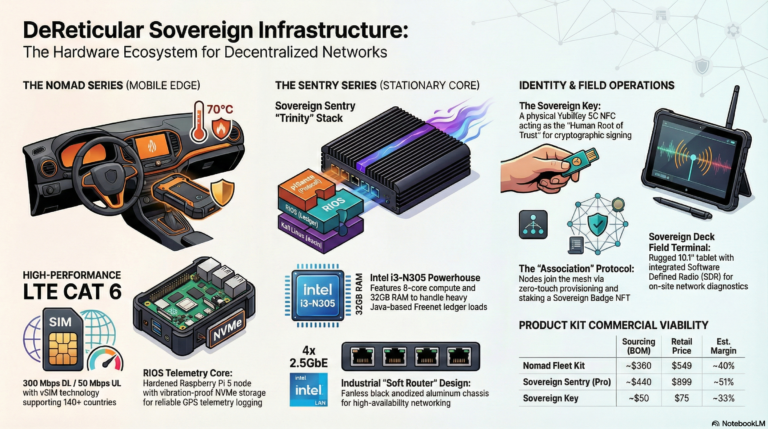 Building the Sovereign Edge: 4 Counter-Intuitive Lessons from the DeReticular Hardware Stack
