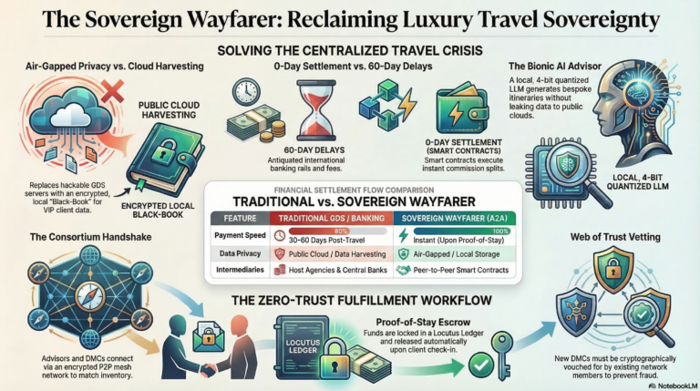Briefing Document: The Sovereign Wayfarer (A2A Travel Node)