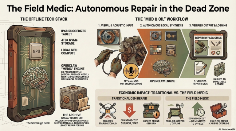 The Field Medic: Remote Maintenance & Heavy Equipment Diagnostics Suite