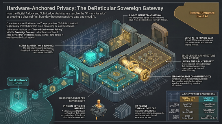 Technical White Paper Bridging the Sovereignty-Scale Divide: The “Digital Airlock” and Split-Ledger Architectures