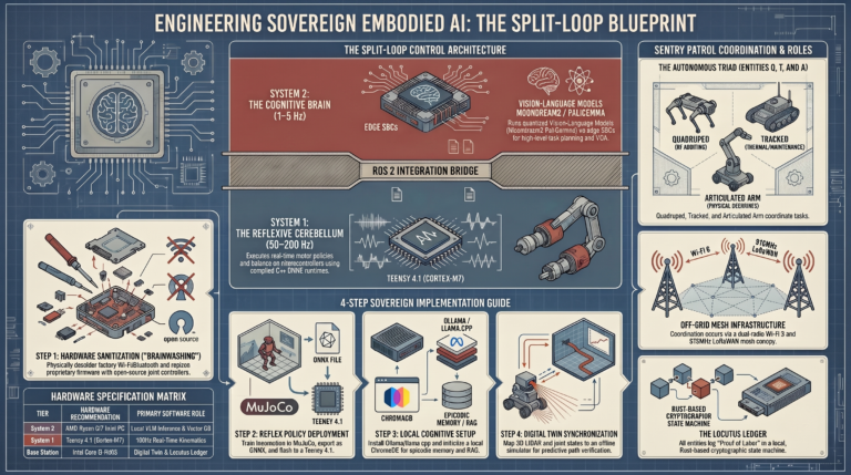 Briefing: Sovereign Embodied AI and the DeReticular Sentry Patrol Ecosystem