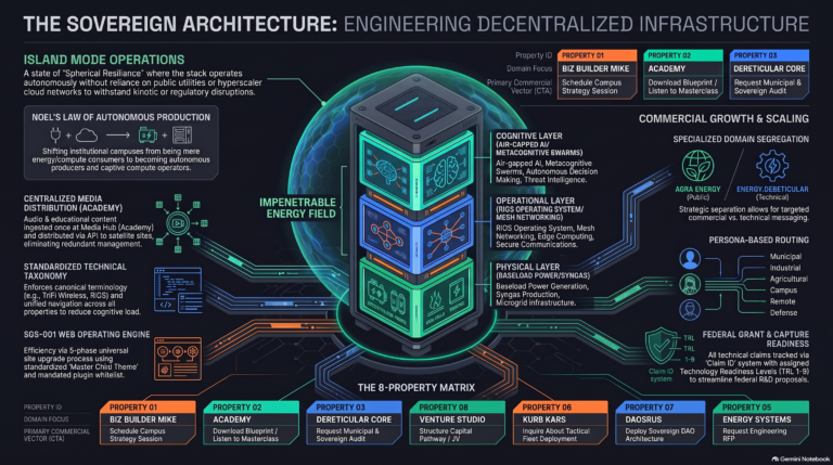Federal Strategic Capture & Readiness Plan: Sovereign Infrastructure Consortium